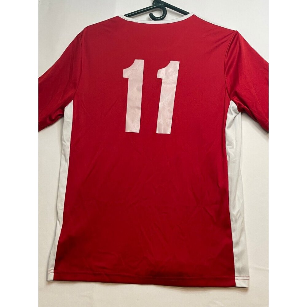 Adidas Hillsboro Soccer shirt youth boys teens XL 15 16 years red - Picture 6 of 8